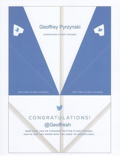 Geoffrey Pyrzynski Twitter Ads Certification