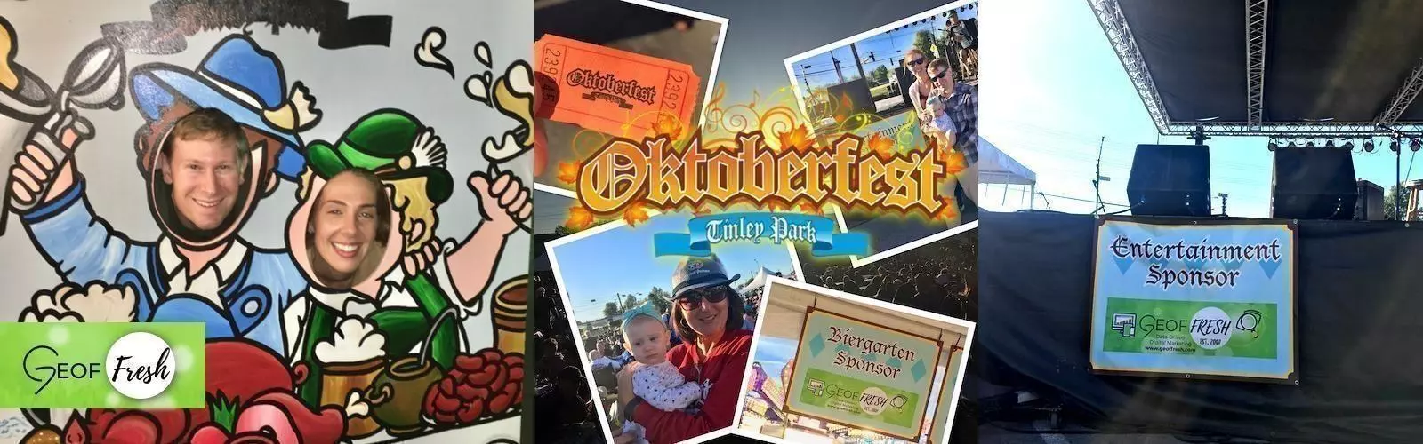 Geoffresh Sponsors Tinley Park Oktoberfest 2018