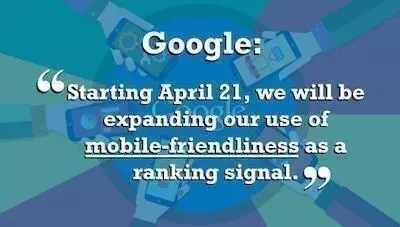mobile-friendliness as a ranking signal