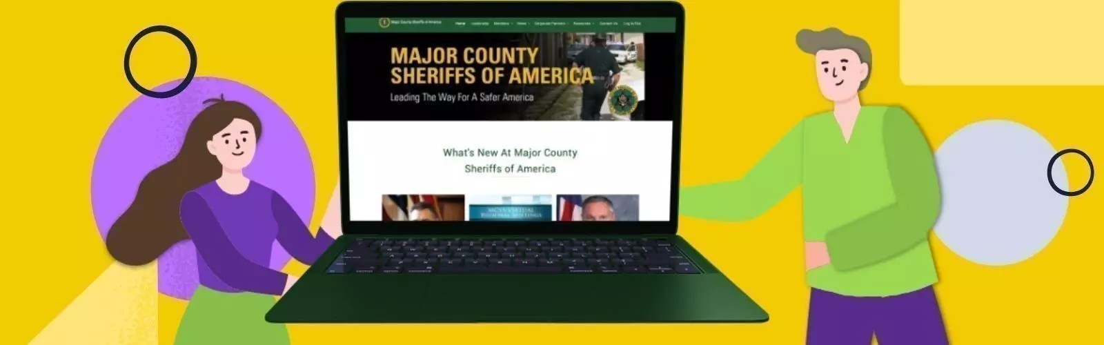 Major County Sheriffs Of America Website Showcase